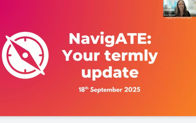 NavigATE: Your Termly Update on Apprenticeships and Technical Education Webinar